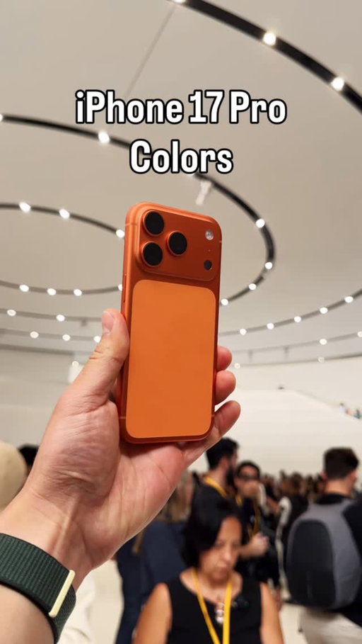 All the NEW Colors for the iPhone 17 Pro & Pro Max!