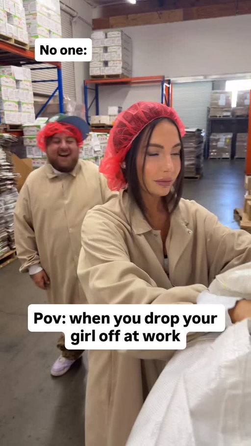 This half the girls with their work hubby