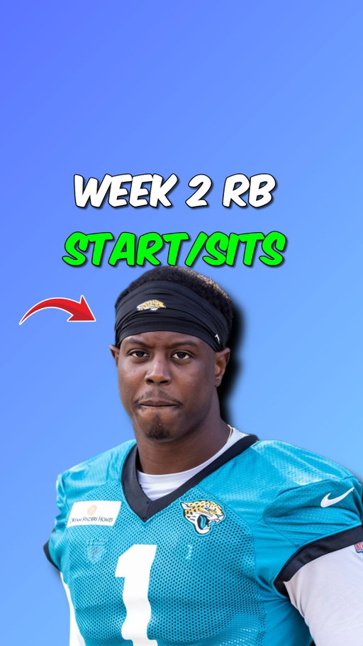 RBs To Start & Sit For Week 2 Fantasy Football 🏆⬇️

Start: Chuba Hubbard
Workhorse role makes him a strong Week 2 play.

Sit: Kenneth Walker
Losing touches + bad matchup = keep him benched.

Start: Travis Etienne
Explosive upside and volume lock him in as a start.

Sit: Isiah Pacheco
Game script risk + limited pass work make him a fade.

Start: Javonte Williams
Finally healthy, trending toward bigger usage this week.

Sit: Jacory Croskey-Merritt
Crowded backfield and unclear role — not startable yet.

#FantasyFootball
#FantasyFootballAdvice
#fantasyfootballnews
#FantasyFootballTips #FantasyFootballLeague