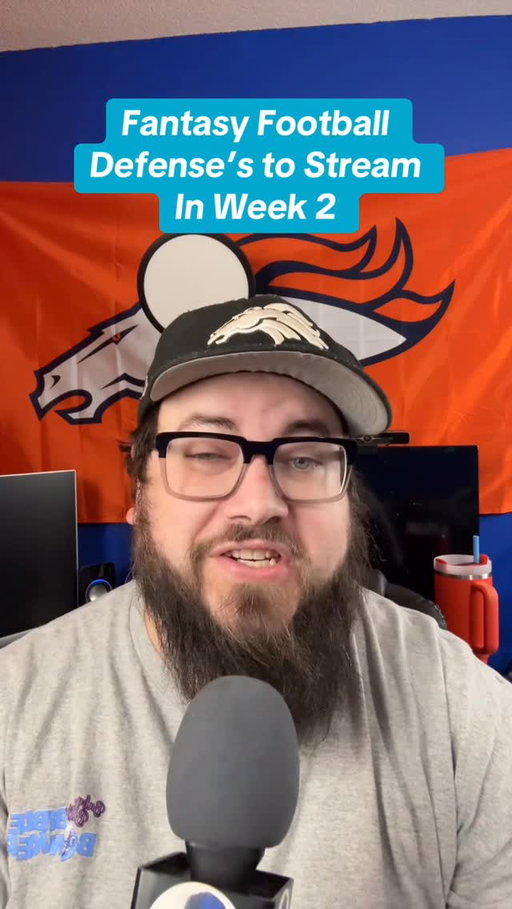 Top 5 Fantasy Football defenses to stream in Week 2 #acshear #walterpicks #fantasyfootball #fantasyfootballadvice