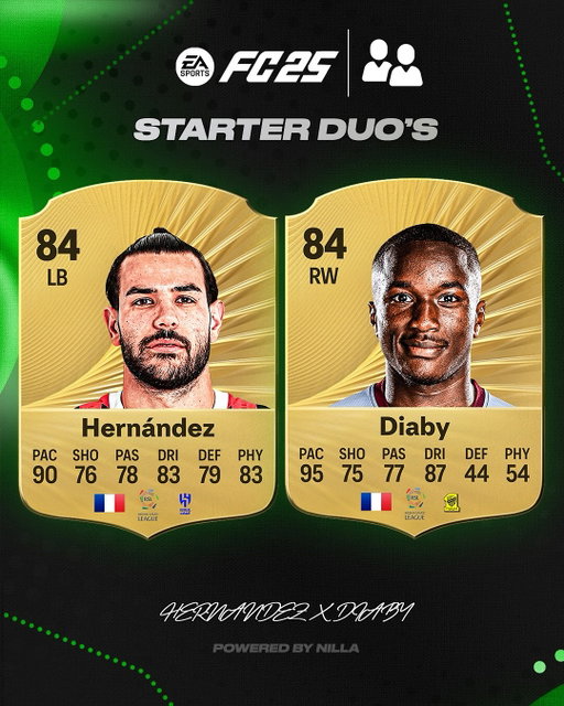 𝗢𝗣 𝗦𝗧𝗔𝗥𝗧𝗘𝗥 𝗗𝗨𝗢 𝗜𝗡 𝙁𝘾 𝟮𝟲!🔥

🥰 Give me more duo ideas in the comments

🖇️ 𝗧𝗮𝗴 your friends in the comments to share this post!👇

⭐️ 𝗙𝗼𝗹𝗹𝗼𝘄 @nillahd & @fifatradingromania & @goat.efc for the 𝗕𝗘𝗦𝗧 EAFC content!

#EASPORTSFC #FC25 #FIFA25 #EASPORTSFC25 #EAFC #fc24 #fc26