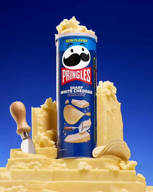 🚨 NEW flavor alert 🚨 Sharp White Cheddar has entered the chat. Now snacking at retailers near you 🧀👀