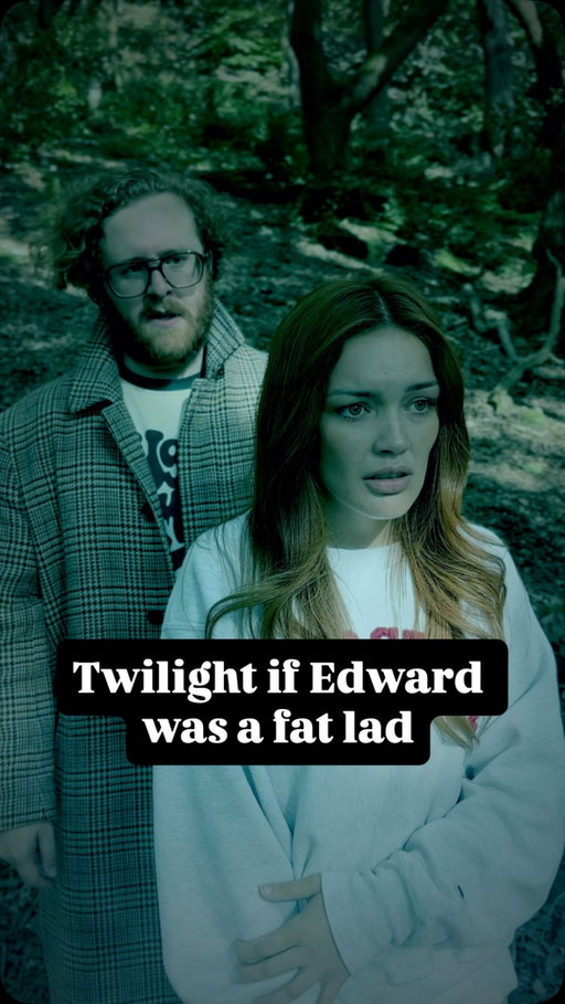 Twilight if Edward was overweight and not a vampire. 🧛 
#🎃
#twilight #reels #teamedward #comedy #vampire #sketch #spookyszn