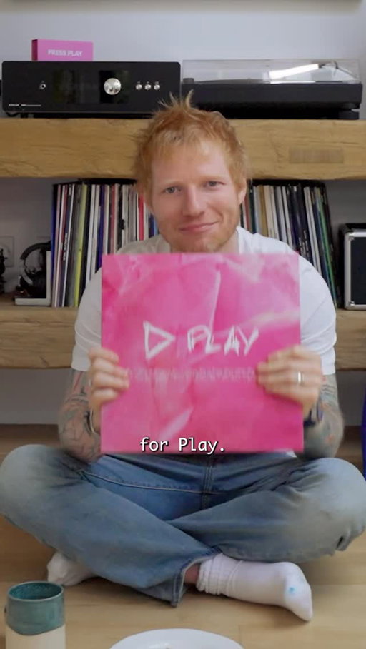 Only two days until Play is yours! Order the new @walmart exclusive version of "Play" and get access to @teddysvinylbreakfast. Order yours now at Walmart.com/edsheeran (toast not included 🍞).