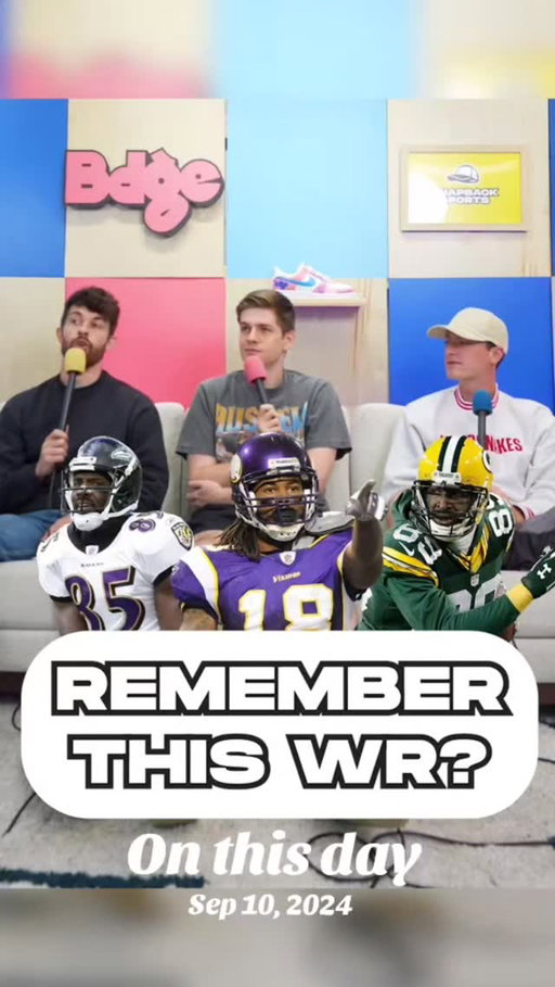 Throwback to playing "Remember This Guy?" WR Edition 🏈
