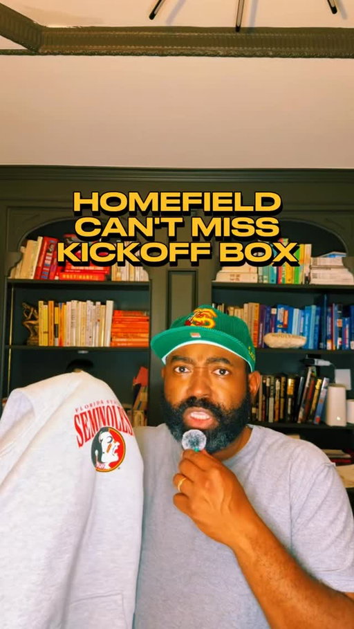 UNBOXING HOMEFIELD’S NOLES KICKOFF BOX

The good folks @homefieldapparel sent over their 2025 Can’t Miss Kickoff box celebrating the UNDEFEATED FLORIDA STATE SEMINOLES, so I had to put it to the test. 

- The standout piece is this hoodie that feels exactly like a 1990s Champion Reverse Weave. Not hyperbole, I compare it side-by-side with vintage Champion in the video because the weight and construction are shockingly similar. 

45 schools available, so get yours and use code GRAILS15 at checkout 🫡

#unboxing #sportswear #homefield #gamedayoutfit