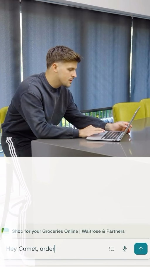 Dinner was planned, groceries delivered and the evening was saved. All thanks to Comet the new AI-powered web browser I’ve been using that doesn’t just search, it takes action. #CometPartner Ad