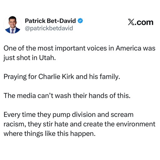 Pray for him and his family.