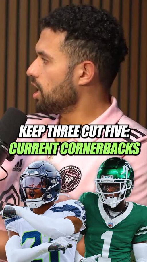 Keep Three Cut Five: NFL Cornerbacks Edition