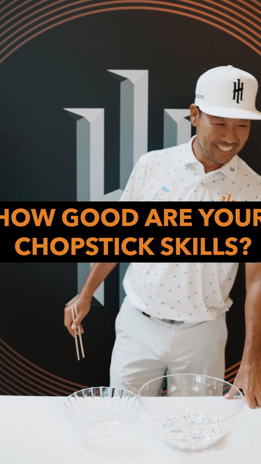 Chopsticks aren’t for everyone 😅😅😅 

#IronSharpensIron #LIVGolf