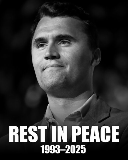 Charlie Kirk has passed away at just 31 years old. Our thoughts and prayers are with his family. May he rest in peace.