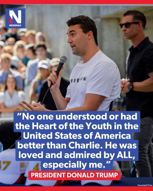 "The Great, and even Legendary, Charlie Kirk, is dead."⁣
⁣
President Donald Trump paid tribute to Turning Point USA co-founder Charlie Kirk on Truth Social, after he was shot dead at a college speaking event in Utah on Wednesday.⁣
⁣
Click the link in our bio for more on this story.