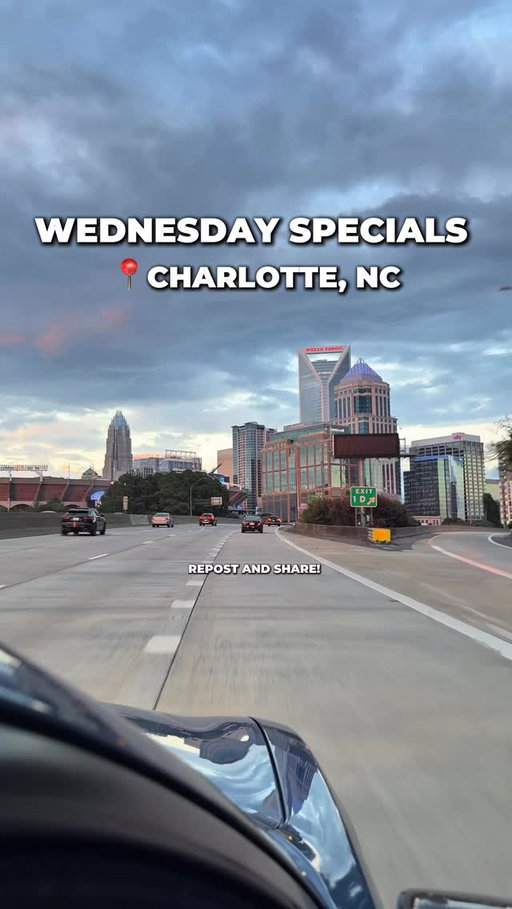 WEDNESDAY SPECIALS IN CHARLOTTE NC

|COMMENT BELOW| if you have anymore. WEDNESDAYS there’s so many specials, too many to name. Many options! 

Be sure to check each respective page out before you go as some things may or may not have changed. 

📍 @one.sixtyclt $3 tacos + $5 margaritas. A drink and food for less than $10. 🔥

📍 @haroldschicken_charlotte $1 pancakes, $1 whole wings +$5 drink specials. 
You can literally get 5 wings 2 pancakes and a drink for less than $15 🔥

📍 @fumeeusa $6 Casamigos rep • $7 apple martinis, $7 lemon drops.
Sexy ambiance, perfect date night spot on a budget! 

📍 @dramanddraughtclt $10 specialty cocktails. 
This my hidden gem spot. Sexy bar, real curated cocktails worth the price. 

📍 @pinhouseclt half off the whole bar.
Nice chill spot. Upstairs and downstairs and outdoor space. Good date or overall chill spot. 

📍 @queencitycheesesteaks $1 wings. 
6 or 12 wings. Can make a combo for $5 more! 

📍 @statsclt $3 lamb chops • $1/2 off Cajun Alfredo, $6 casamigos rep shots • $6 martinis • half off wine 
One of my favorite spots in Charlotte

DROP A COMMENT - if u have any other Wednesday spots. Eventually (if I haven’t already) I’ll go to each of these businesses and make the actual video showing yall the food, drinks, and vibes ! (If you’re the restaurant or business seeing this, invite me out too) 

FOLLOW me @heywhatsthemove  for more Daily specials in Charlotte, and all things to do in Charlotte NC 
.
.
#Charlotte #WednesdaySpecial #CharlotteNC #ThingsToDoInCharlotte #Food #Drinks