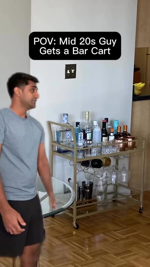 We all start somewhere. Some of us stop and some go way too far. #barcart