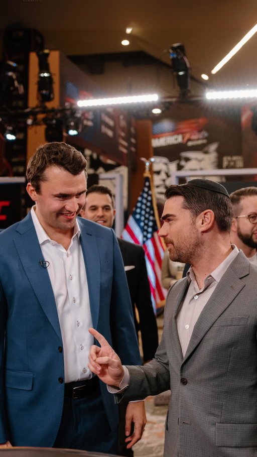 @officialbenshapiro recites Psalm 23 in memory of Charlie Kirk.