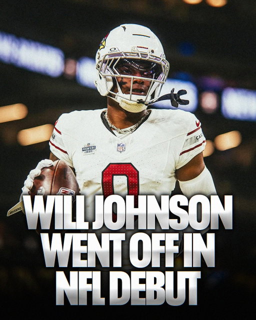 Will Johnson balled out in his NFL debut 🔥

Feels like just yesterday Johnson played in the Under Armour All-American game and came out of high school as the No. 4 ranked corner in the SC Next 300. Cardinals got a baller!

(🎥: AZCardinals/X)
