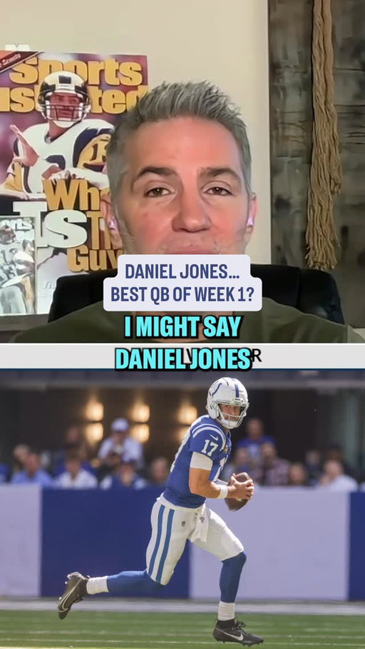 @kurt13warner says Daniel Jones had the most inspiring QB performance of Week 1 — and that he was not as high as most others on Aaron Rodgers and Justin Fields