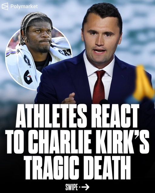 A number of athletes shared their thoughts and prayers for Charlie Kirk and his family on social media today.

Charlie Kirk was fatally shot at a speaking event in Utah.