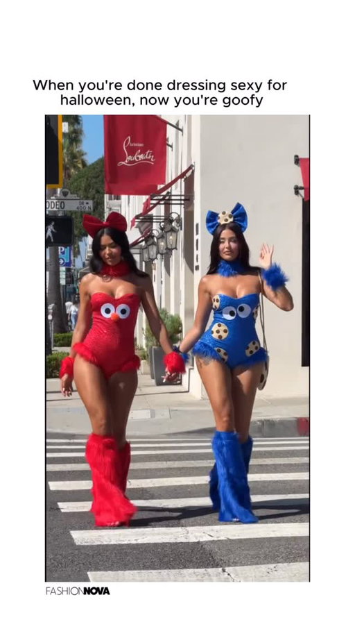 When you try to be sexy but end up in Sesame Street 🧸
🔎 Friendly Street Creature 5 Piece Costume Set⁠
🔎 Cookies In The Jar 6 Piece Costume Set⁠