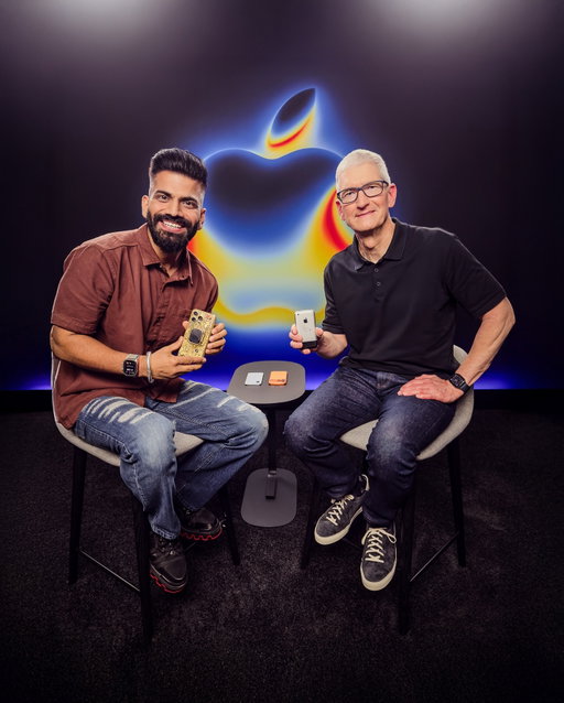 Always an absolute honor to sit down with Tim, right here at the launch event in Apple Park..Every interaction with him is not only inspiring but also such a wonderful learning experience...Talking about technology always excites me, and when it’s with a brand like Apple, the energy is on another level!

As always this #AppleEvent was also truly fantastic, bringing in some incredible innovations including the all-new #iPhoneAir and the super powerful #iPhone17Pro lineup...Tim and I discussed about a lot of exciting things, from the iPhone Air and its fresh approach, to Apple’s growing vision for the Indian market, which is always close to my heart...
This trip to Cupertino has been absolutely unforgettable...
#TGFamily 🔥 🔥 🔥
