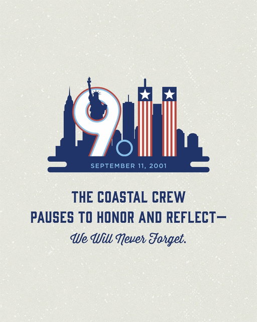 Today, we pause to honor and remember the lives lost on September 11, 2001. We will never forget their memories or the bravery of the men and women who responded with courage and compassion in our nation’s darkest hour.