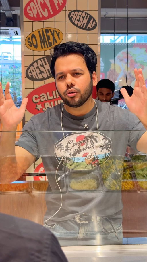 When you just had the biggest burrito...