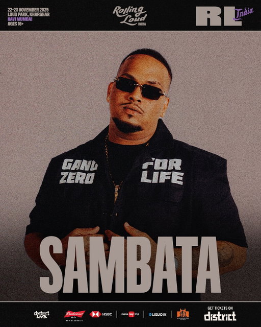 SAMBATA ‘DON’ Performing AT @rollingloudindia 🇮🇳
THIS NOVEMBER ..🔥

#sambata #rollingloudindia #rollingloud