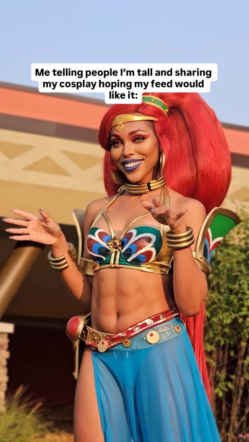 Urbosa really is mother. 

 Wig made by @rentchan and the rest of the costume was made by me :-)

#urbosa #cosplay #zelda #botw