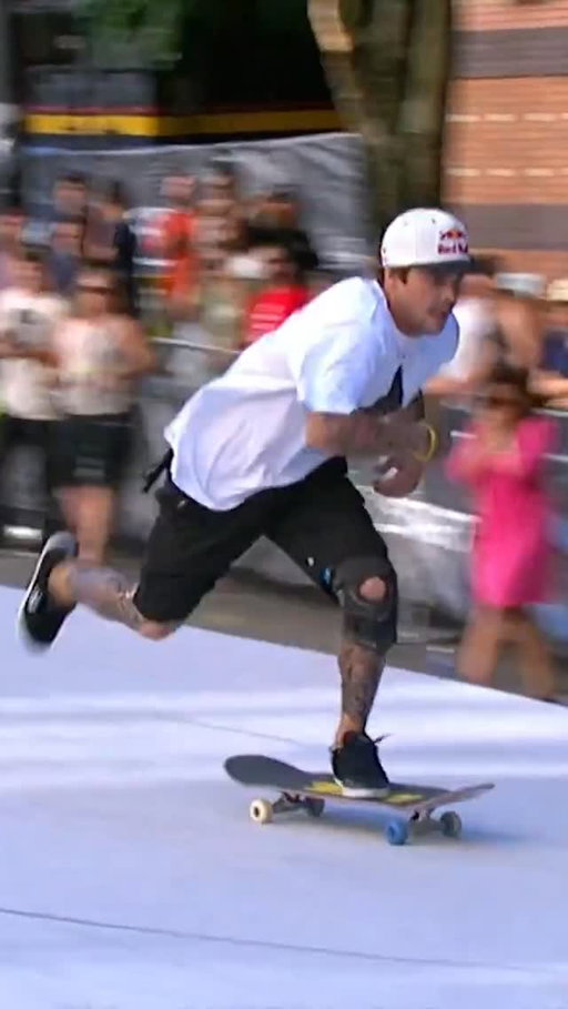 In 2014, Ryan Sheckler ( @shecks ) dropped in for his 3rd and final run on one of the most insane 🤯 street-style courses ever built for a contest. (Placed right in the middle of a busy downtown Portland hill they are so famous for.) After winning this particular Dew Tour event the last two years in a row and securly in 2nd place, the stage was set for a dramatic finale….. and Ryan didn’t disappoint. Between the intense pressure of a possible 3-peat 🏆 and the danger of any mistake turning into a serious injury, this was hands down one of the most wild and creative WINNING RUNS we’ve ever seen. 

We ❤️ you Ryan! 🫶🫶🫶

#skateboardingisfun #berrics #skateboardingisfun