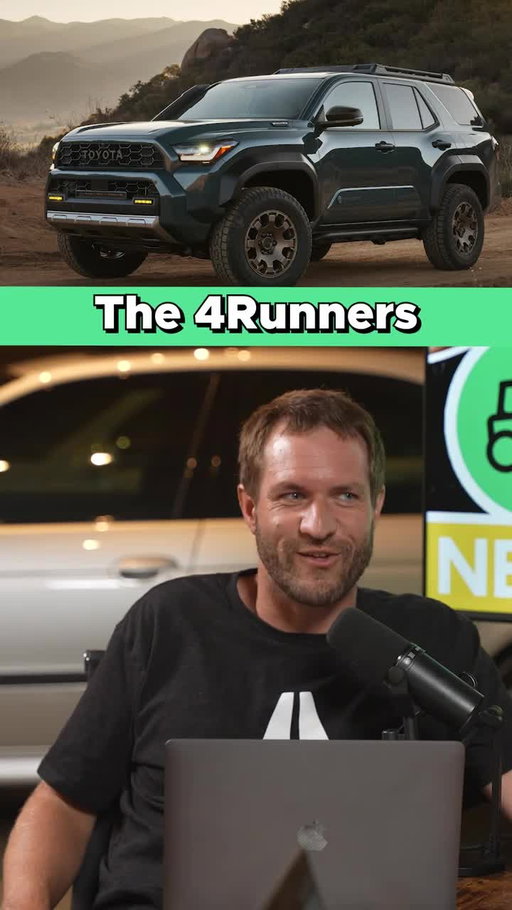 @dougdemuro ranks the legendary 4Runner Generations! ⁠
⁠
#carsandbids #dougdemuro #thiscarpod #toyota #4runner #toyota4runner