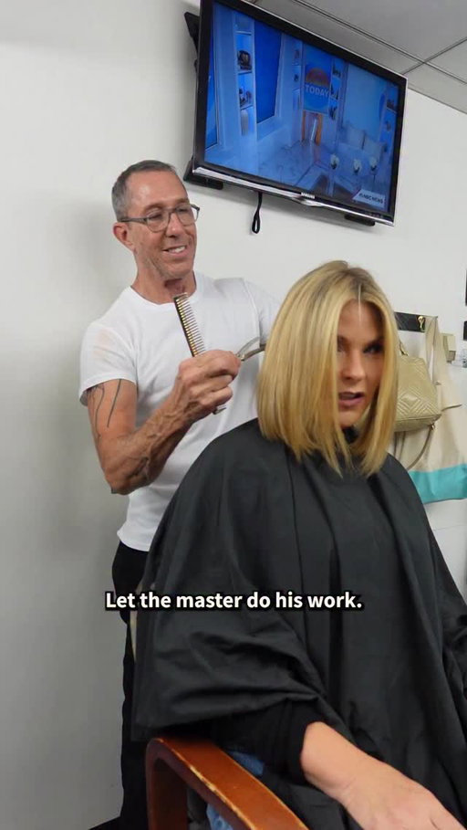 we loved having our bestie @mrchrismcmillan back in studio for a catch up and a quick cut 💕