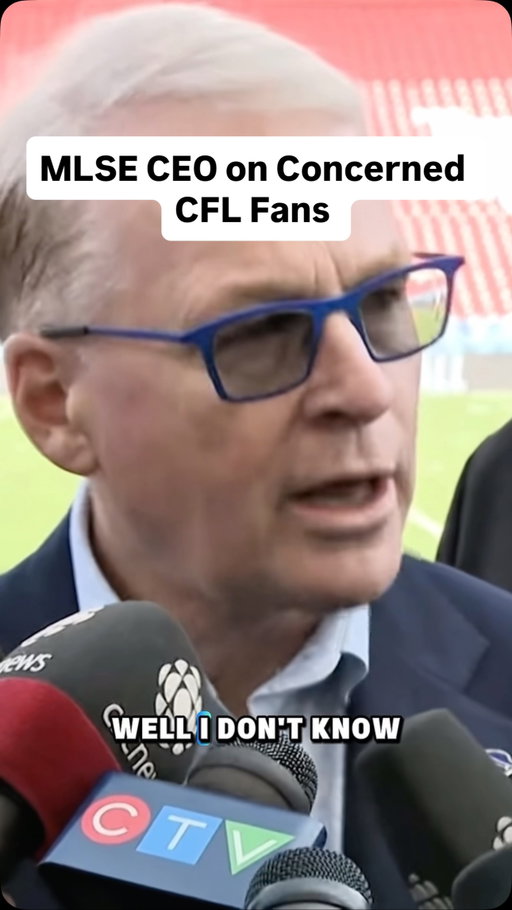 MLSE CEO Keith Pelley on CFL fans being uncomfortable with the news of the Bills partnership. 

What do you guys think of his response? 

(Video: Toronto Argonauts, September 10)

#argos #argonauts #cfl #football #fans #interview #fancam #sports #fan #cflfootball #reaction #pressconference #buffalobills #nfl
