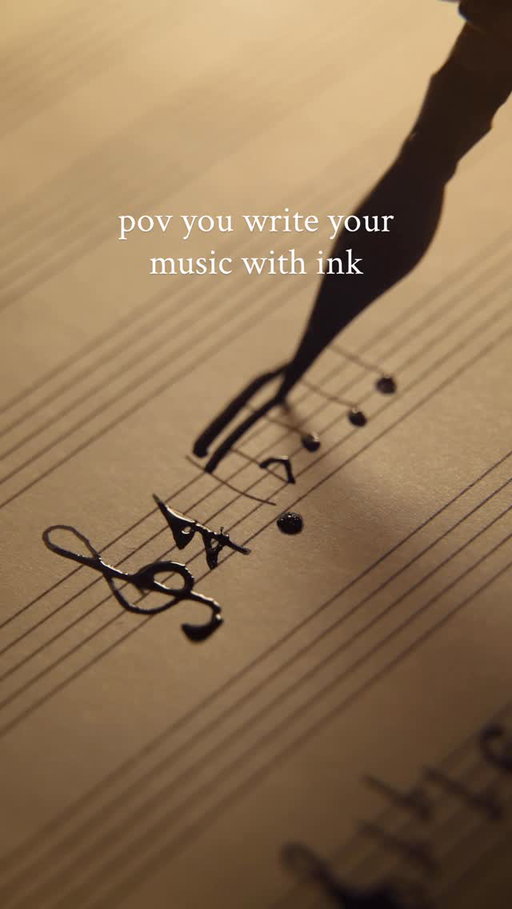 A year ago, I started doing handwritten music autographs, and it’s opened doors to a world of traditional craftsmanship.

Mostly, I compose on my computer, but working with paper and pen is like meditation.

I’ve become fascinated with the art of calligraphy and fountain pens – it’s so calming.

What’s a skill you’ve recently learned that you’ve grown to love?

#asmrsounds #asmr #musician #calligraphy #artist