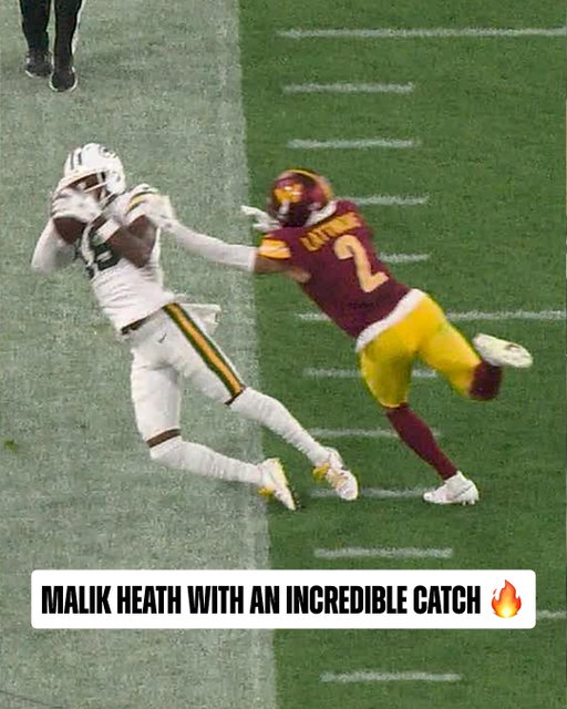 toe drag swag 🤩 @milliondollarmalik4 @packers 

WASvsGB on Prime Video
Also streaming on #NFLPlus