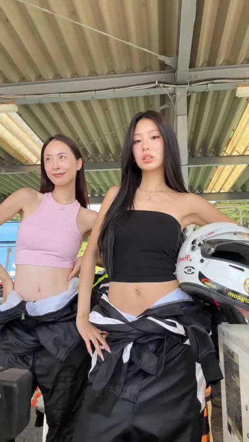 karting girls🏎️💨🤎