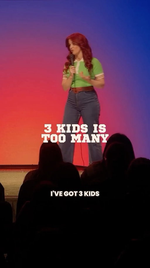 Q: Are you going to go for a third? 
A: Are you insane? 

Quick survey: What do you think is the ideal number of kids? 

Tag a mate who has too many kids!

Watch the whole special on my YouTube channel for free! 
.
.
.
.
#bronlewis #comedy #fyp #comedian #standup #standupcomedian #parenting #special #mum #threekids #mom #momlife #mumlife #covid #covidbaby #son #kids #children #standupcomedy #femalecomic #femalecomedian #funnymummy