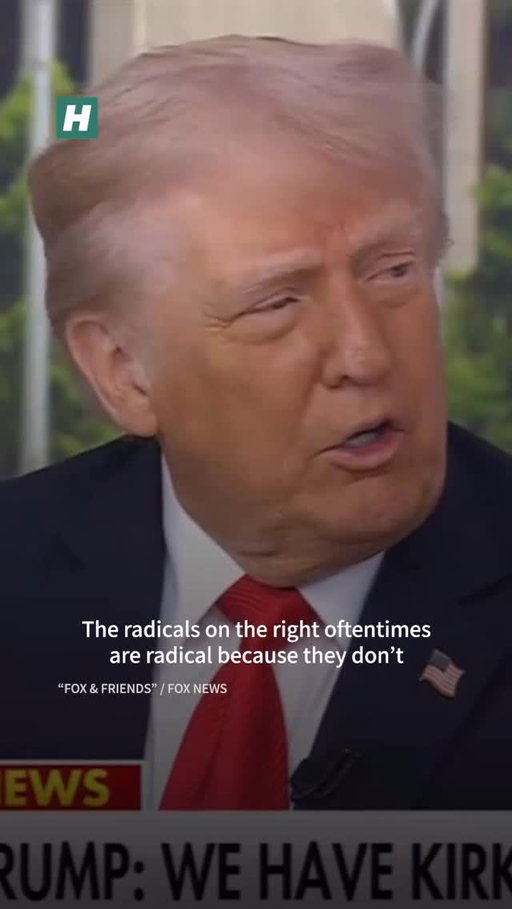 Donald Trump said he “couldn’t care less” about bringing the country together after Charlie Kirk’s shooting.

🎥: Fox News