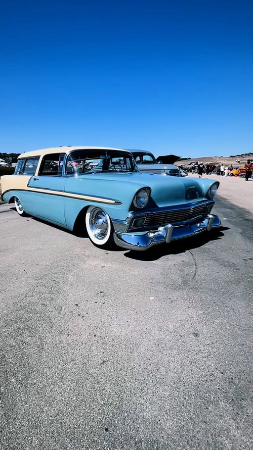 Happy Friday…. Check out @nomadhenry ‘s sweet 56 nomad.  One of the ones that cruises his shit !!! #1956nomad #1956chevy #tri5_connection #californianomads . .. … have fun , laf , live for the dash…. … …. And Cruise your shit. …. Follow new YouTube.. link in bio ………. Send @tri5_connection directly your 55 , 56, or 57 Chevy car , truck or parts .. we can help you sell them …... .........tags get you put in story, direct message gets you on the page . #1957chevybelair #classicsneverdie #cragerwheels #whitewalltires #leadsled #hotrod #hotrodder  #backintime #backtothefuture #classycar #trifive #trifivechevy #tri5 #tri5es #norcalcars #tri5mob #trifivechevys #greaser #trifiveera #1955 #1955chevynomad #classicchevrolet #cruisin #carclublife #carclub #classiccarclub