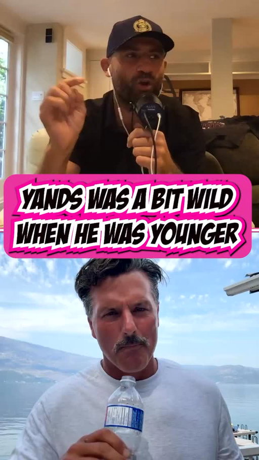 @keith3yandle was a wild man when he first came in to the league and Tyson Nash was loving it. @nashcastofficial