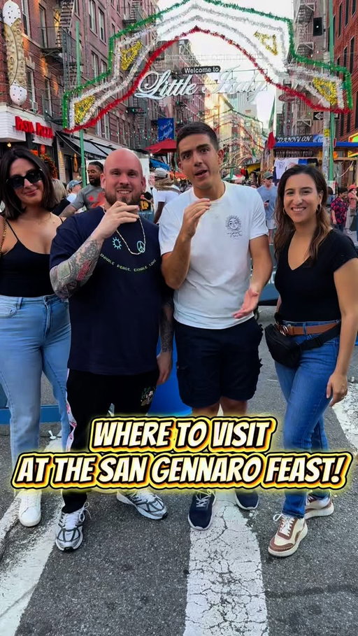 Top foods you can’t miss at the San Gennaro feast! 🇺🇸🇮🇹

#sangennarofeast #littleitaly #littleitalynyc #mulberrystreet