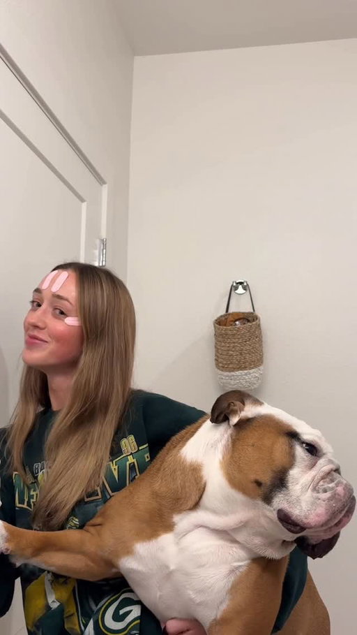 Just trying to take care of both of our wrinkles