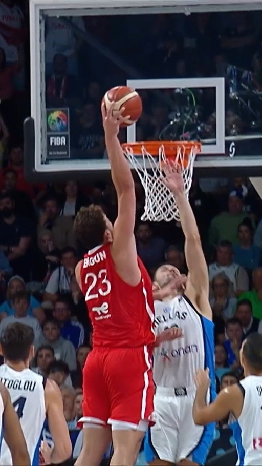 Alperen Sengun said "no normal buckets, only dunks" today 🤯

#EuroBasket