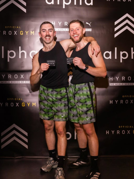 making up for all the PE classes we used to skip 💦

Thank you @alpha.cork for organising an incredible Hyrox ✨💕