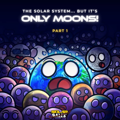 Tomorrow’s the day! Get ready for The Solar System… but it’s only MOONS! - Part 1 🌕 The Earth and Luna are heading back to orbit… but something unexpected awaits them. Hundreds of moons, a serious Sun, and secrets in the solar system! ✨ Set your reminder now, you don’t want to miss this!