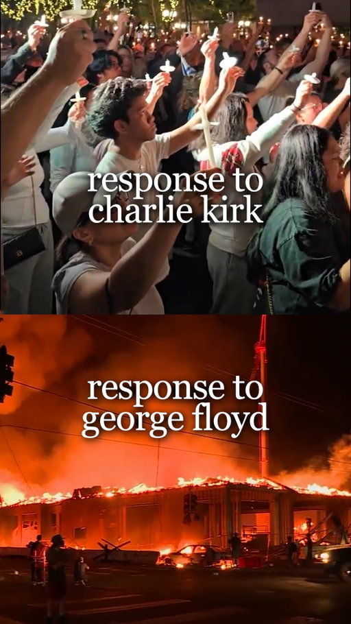 “When people stop talking, that’s when you get violence.” - Charlie Kirk