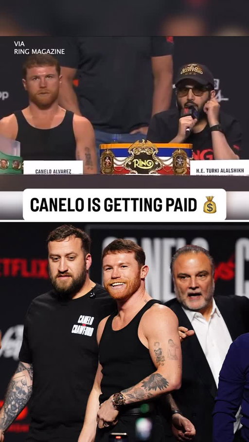 Canelo Álvarez is getting $100M+ for his fight against Terence Crawford 🤯

(via Ring Magazine)