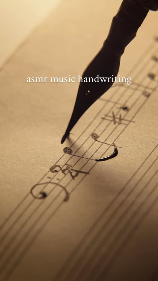 the precision required to do this legibly is insane. mad respect for all the people who had no computers to compose.

#asmr #asmrsounds #satisfying #writing
