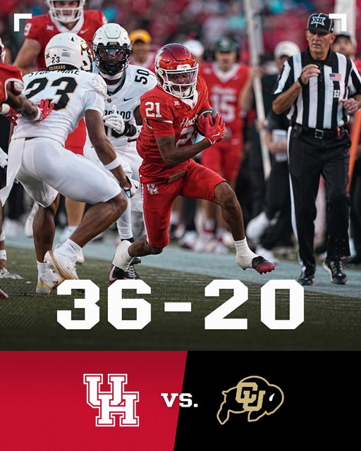 HOUSTON TAKES DOWN COLORADO! 🔥
