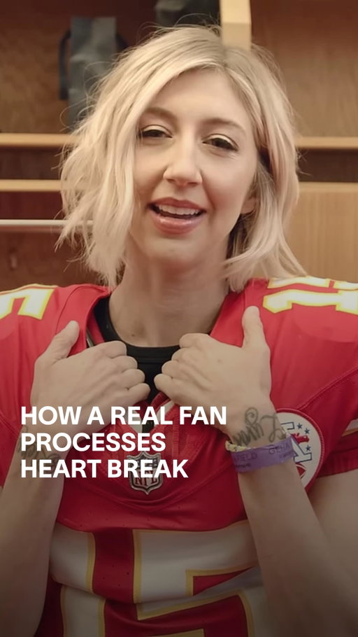 @heidilgardner shows us how a real fan processes heartbreak.