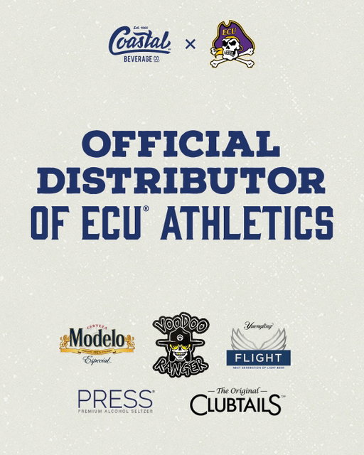 Cheers to a Pirate’s victory against Coastal Carolina! Sincerely, your favorite beverage distributor—CBC, of course. 

#CBC #ECU #ECUFootball